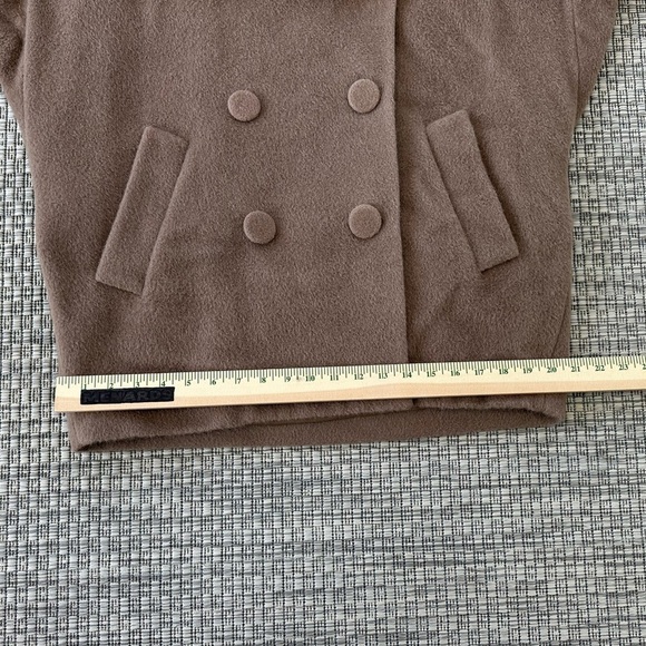 MM6 Maison Martin Margiela Tan Pea Coat - Picture 7 of 16